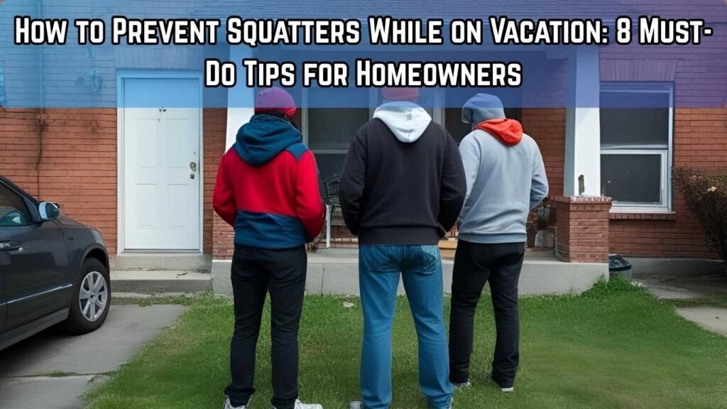 How to Prevent Squatters While on Vacation